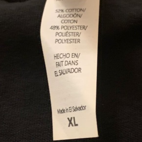 Clementine Women's Black Short Sleeve Crew Neck T-shirt XL NIB - Picture 5 of 7